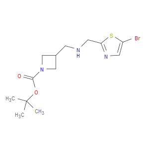 tert-butyl 3-((((5-bromothiazol-2-yl)methyl)amino)methyl)azetidine-1-carboxylate