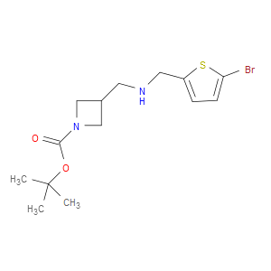 tert-butyl 3-((((5-bromothiophen-2-yl)methyl)amino)methyl)azetidine-1-carboxylate