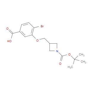 4-bromo-3-((1-(tert-butoxycarbonyl)azetidin-3-yl)methoxy)benzoic acid