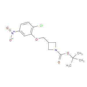 tert-butyl 3-((2-chloro-5-nitrophenoxy)methyl)azetidine-1-carboxylate