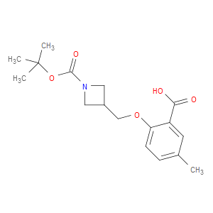 2-((1-(tert-butoxycarbonyl)azetidin-3-yl)methoxy)-5-methylbenzoic acid
