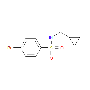 4-Bromo-N-(cyclopropylmethyl)benzenesulfonamide