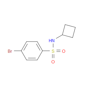 4-Bromo-N-cyclobutylbenzenesulfonamide