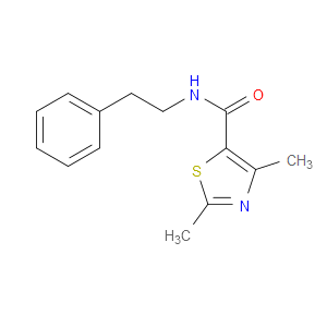 2,4-Dimethyl-N-(2-phenylethyl)-5-thiazolecarboxamide