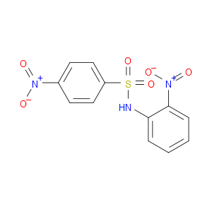 4-Nitro-N-(2-nitrophenyl)benzenesulfonamide