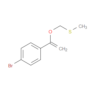 (((1-(4-bromophenyl)vinyl)oxy)methyl)(methyl)sulfane
