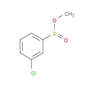 methyl 3-chlorobenzenesulfinate
