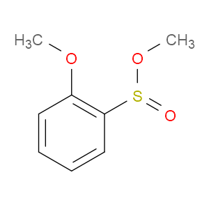 methyl 2-methoxybenzenesulfinate