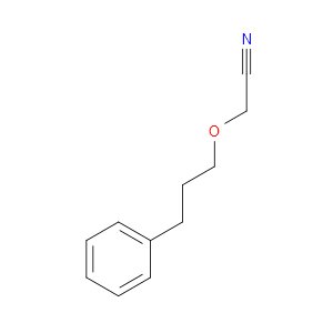 2-(3-Phenylpropoxy)acetonitrile