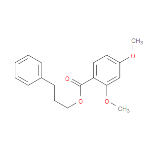 3-Phenylpropyl 2,4-dimethoxybenzoate