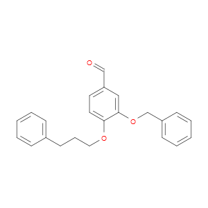3-(Phenylmethoxy)-4-(3-phenylpropoxy)benzaldehyde