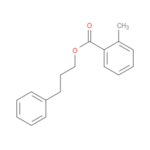 Benzoic acid, 2-methyl-, 3-phenylpropyl ester