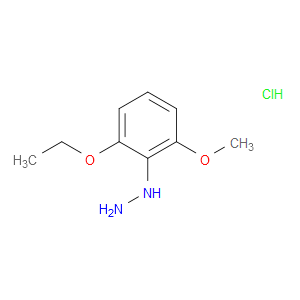 Hydrazine, (2-ethoxy-6-methoxyphenyl)-, hydrochloride (1:1)