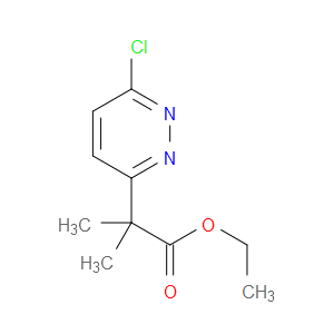 Ethyl 6-chloro-α,α-dimethyl-3-pyridazineacetate