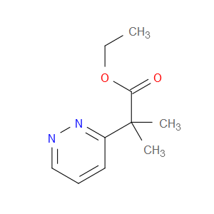 Ethyl α,α-dimethyl-3-pyridazineacetate