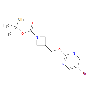 tert-butyl 3-(((5-bromopyrimidin-2-yl)oxy)methyl)azetidine-1-carboxylate