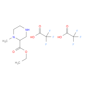 ethyl 1-methylpiperazine-2-carboxylate bis(2,2,2-trifluoroacetate)