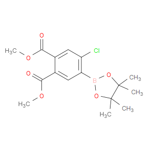 dimethyl 4-chloro-5-(4,4,5,5-tetramethyl-1,3,2-dioxaborolan-2-yl)phthalate