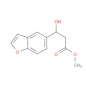 Methyl β-hydroxy-5-benzofuranpropanoate