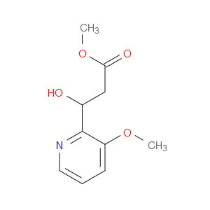 Methyl β-hydroxy-3-methoxy-2-pyridinepropanoate