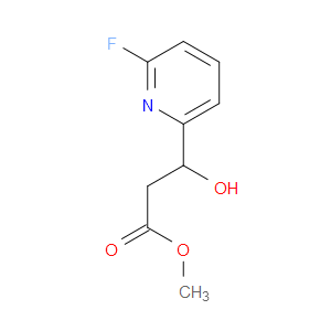 Methyl 6-fluoro-β-hydroxy-2-pyridinepropanoate