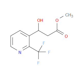 Methyl β-hydroxy-2-(trifluoromethyl)-3-pyridinepropanoate