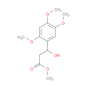 Methyl β-hydroxy-2,4,5-trimethoxybenzenepropanoate