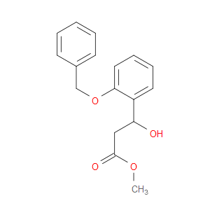 Methyl β-hydroxy-2-(phenylmethoxy)benzenepropanoate