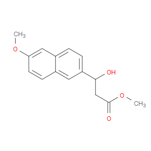 Methyl β-hydroxy-6-methoxy-2-naphthalenepropanoate