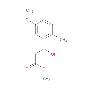 Methyl β-hydroxy-5-methoxy-2-methylbenzenepropanoate