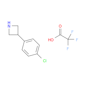 Azetidine, 3-(4-chlorophenyl)-, 2,2,2-trifluoroacetate (1:1)