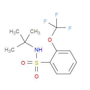 N-(tert-butyl)-2-(trifluoromethoxy)benzenesulfonamide
