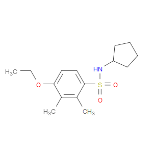 N-Cyclopentyl-4-ethoxy-2,3-dimethylbenzenesulfonamide