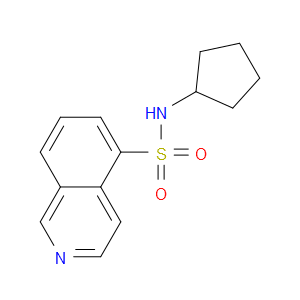 N-Cyclopentyl-5-isoquinolinesulfonamide