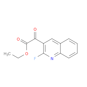 ethyl 2-(2-fluoroquinolin-3-yl)-2-oxoacetate