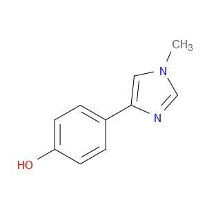 4-(1-methyl-1H-imidazol-4-yl)phenol