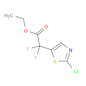 ethyl 2-(2-chlorothiazol-5-yl)-2,2-difluoroacetate