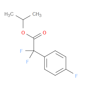 isopropyl 2,2-difluoro-2-(4-fluorophenyl)acetate