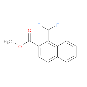 methyl 1-(difluoromethyl)-2-naphthoate