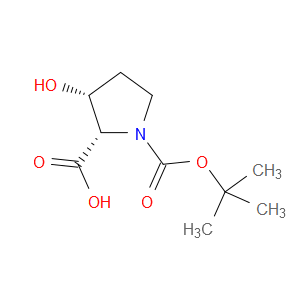 rel-1-(1,1-Dimethylethyl) (2R,3S)-3-hydroxy-1,2-pyrrolidinedicarboxylate