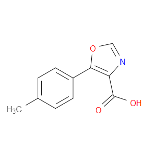 5-(4-Methylphenyl)-4-oxazolecarboxylic acid