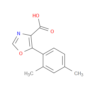 5-(2,4-Dimethylphenyl)-4-oxazolecarboxylic acid