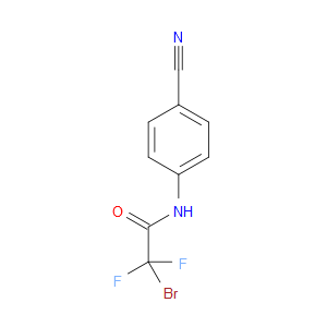 Acetamide, 2-bromo-N-(4-cyanophenyl)-2,2-difluoro-