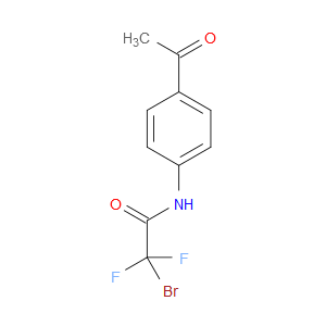 Acetamide, N-(4-acetylphenyl)-2-bromo-2,2-difluoro-