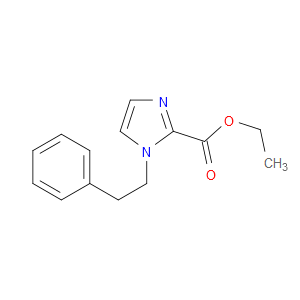 ethyl 1-phenethyl-1H-imidazole-2-carboxylate