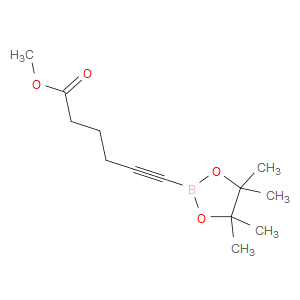 Methyl 6-(4,4,5,5-tetramethyl-1,3,2-dioxaborolan-2-yl)-5-hexynoate