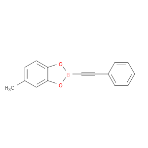 5-Methyl-2-(2-phenylethynyl)-1,3,2-benzodioxaborole