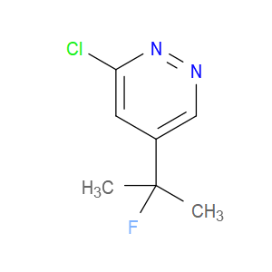 Pyridazine, 3-chloro-5-(1-fluoro-1-methylethyl)-