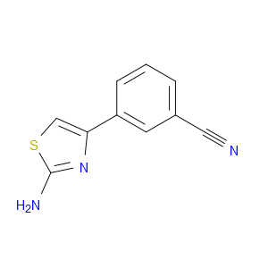 3-(2-Amino-4-thiazolyl)benzonitrile