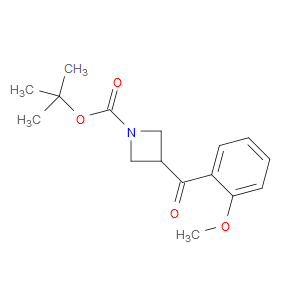 tert-butyl 3-(2-methoxybenzoyl)azetidine-1-carboxylate